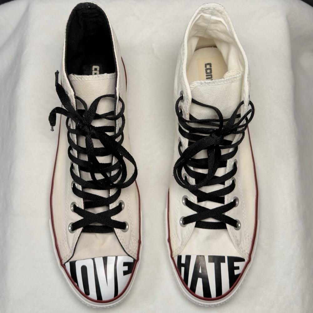 Converse All Star High Top “Love-Hate” | 1X705 | 11M - Picture 15 of 15
